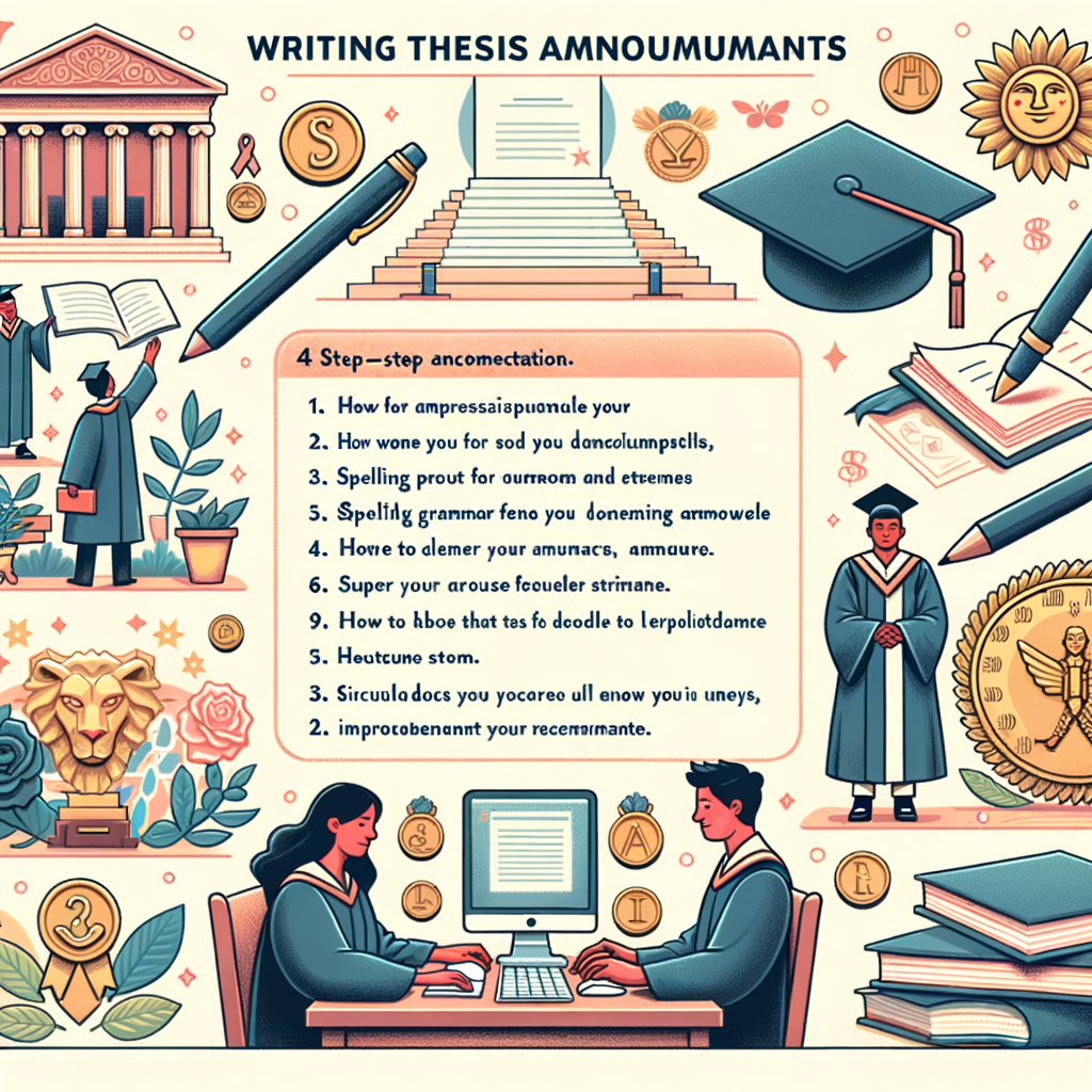 Thesis writing for beginner